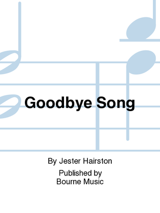 Book cover for Goodbye Song