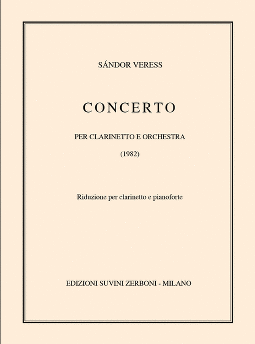Concerto per Clarinetto