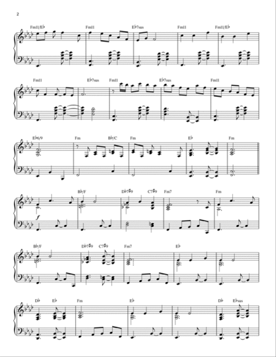 Afro Blue (arr. Brent Edstrom) Piano Solo scores gallery preview page 2