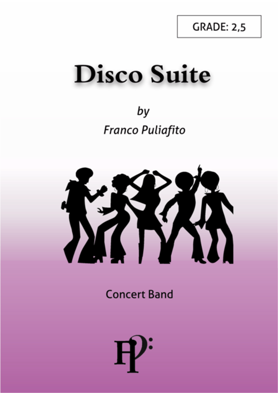 Disco Suite Concert Band scores gallery preview page 1