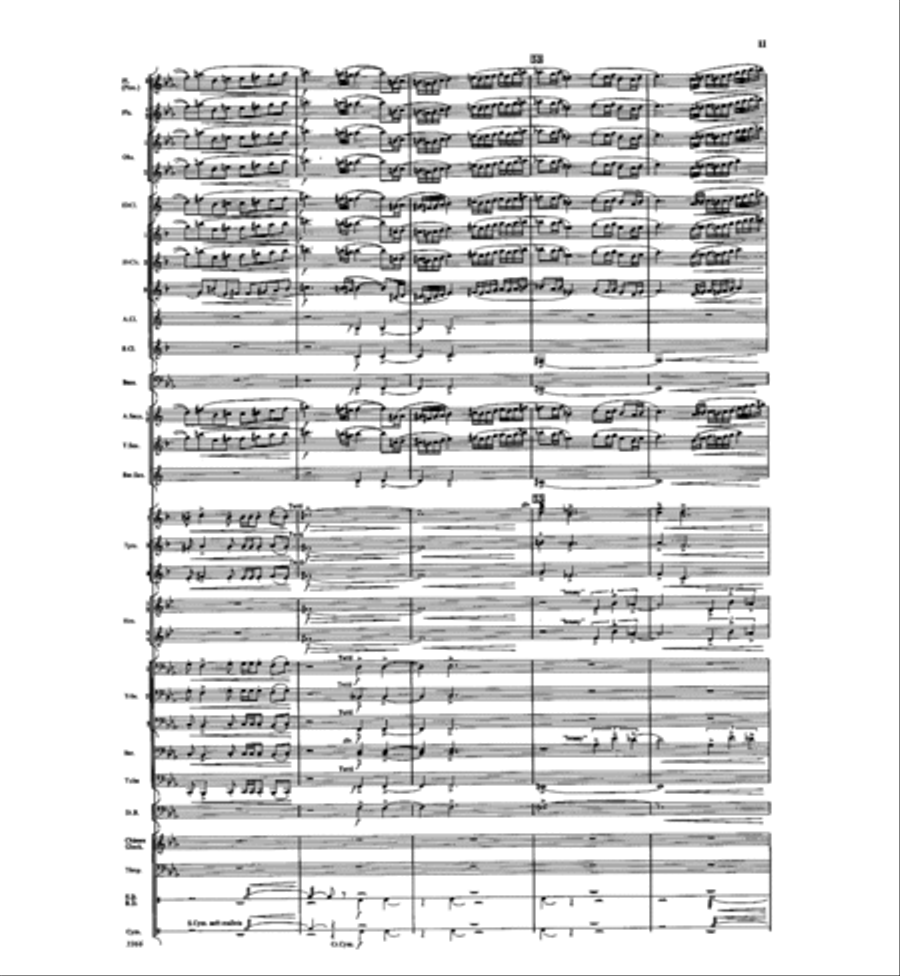 Symphonic Scenario Symphonic Scenario Concert Band scores gallery preview page 10