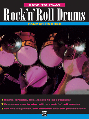 Book cover for How to Play Rock 'n' Roll Drums