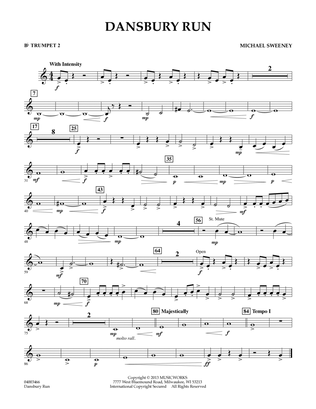 Dansbury Run - Bb Trumpet 2