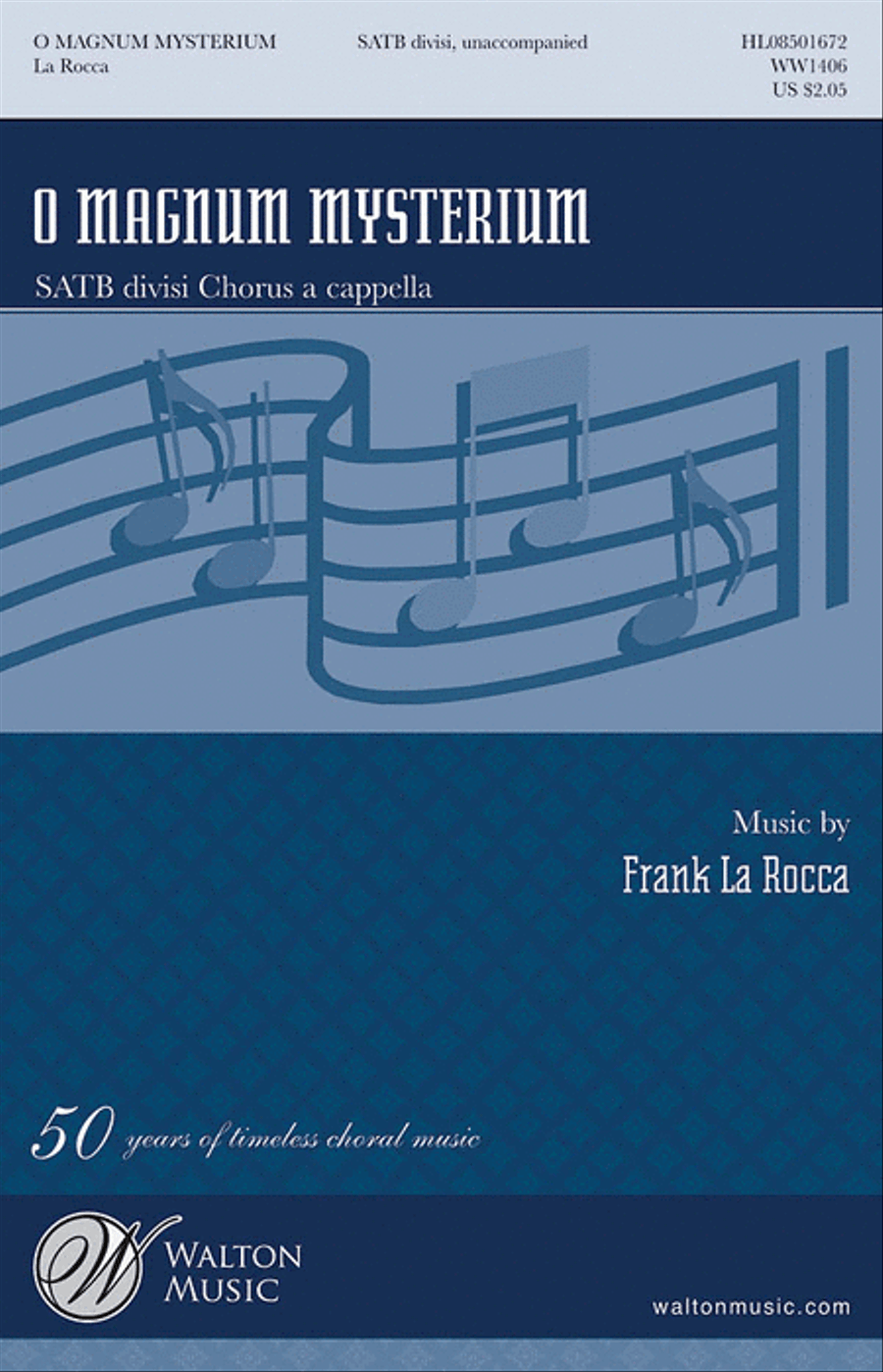 O Magnum Mysterium (SATB divisi) Divisi scores gallery preview page 1