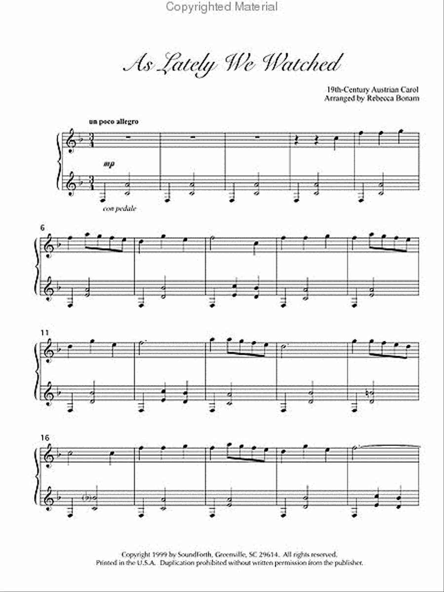 Good Christian Men, Rejoice Piano Solo scores gallery preview page 2