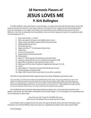 JESUS LOVES ME 18 Different Ways