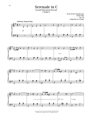 Book cover for Serenade In C, Op. 48, Second Movement ("Waltz") Excerpt