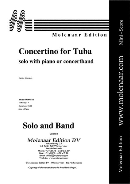 Concertino for Tuba image number null