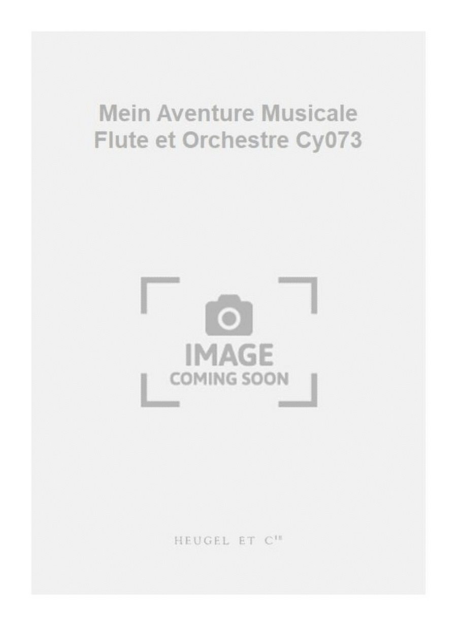 Mein Aventure Musicale Flute et Orchestre Cy073