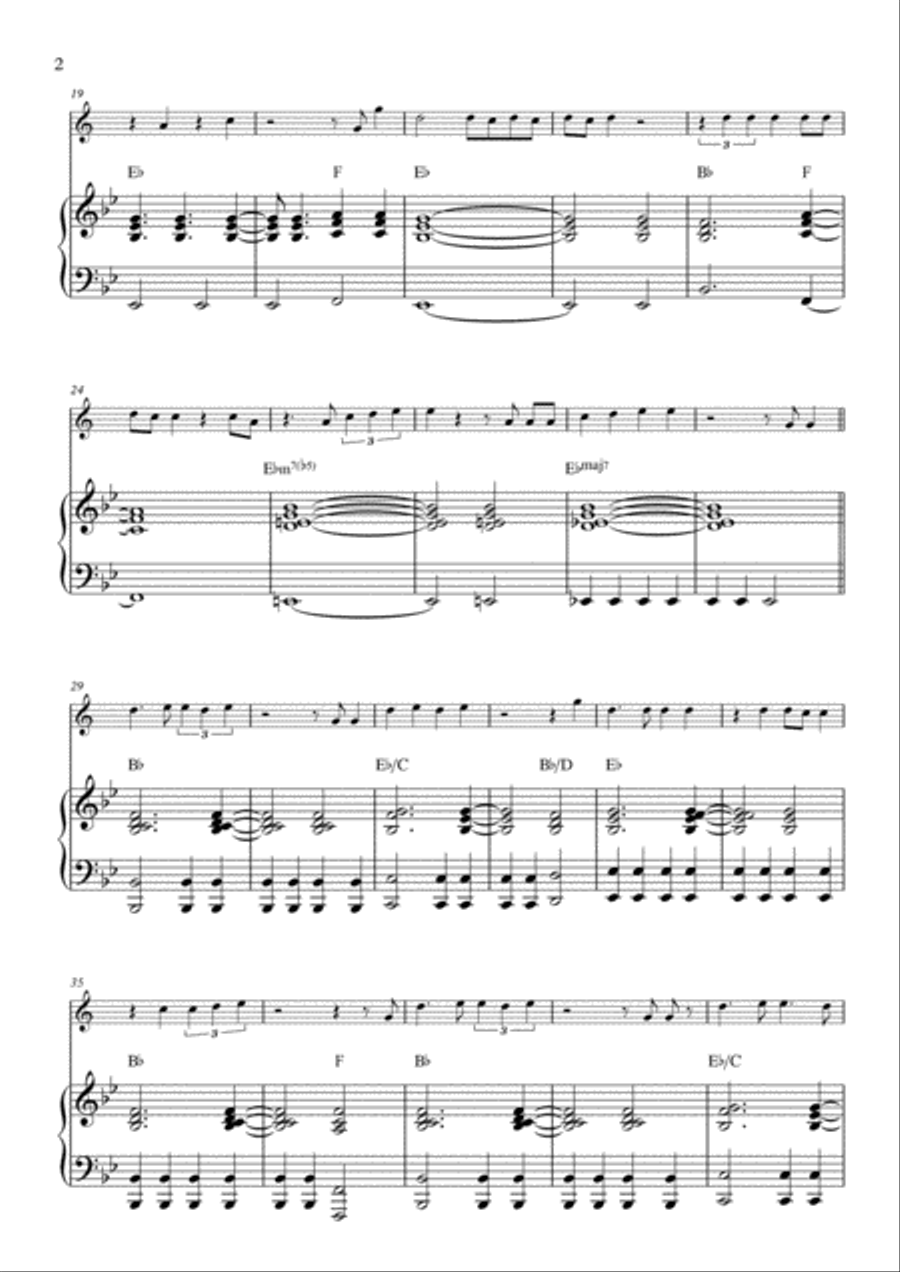 Just You And I B-Flat Trumpet scores gallery preview page 2