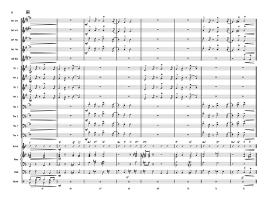 Hark The Herald Angels Swing! Jazz Ensemble scores gallery preview page 10