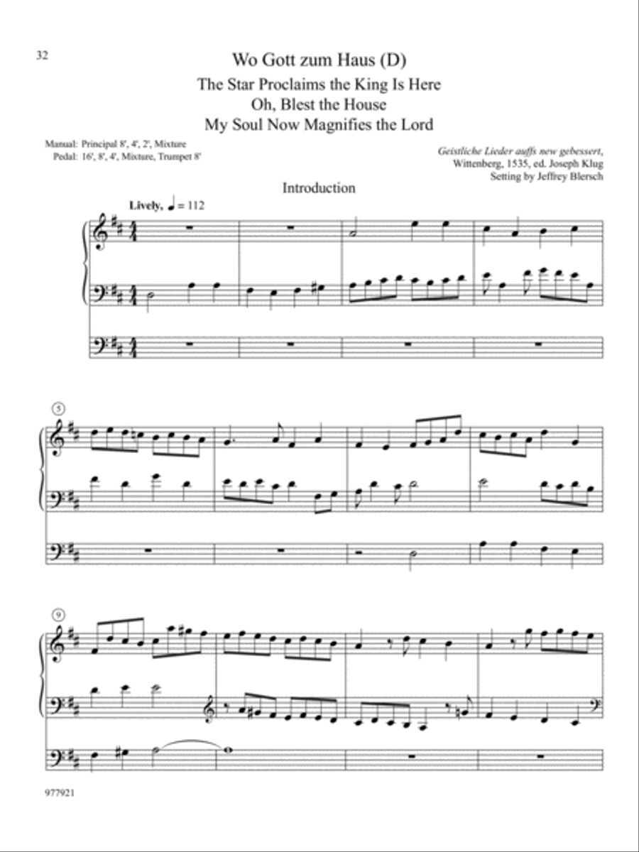 Introductions, Harmonizations, Accompaniments, Interpretations, Vol. 9 Organ scores gallery preview page 9