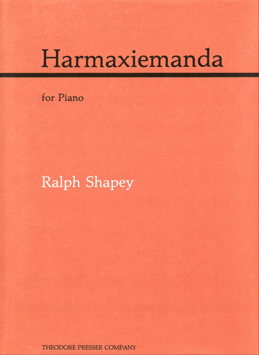 Harmaxiemanda Chamber Music scores gallery preview page 1