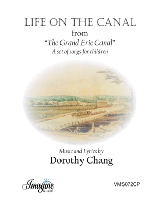 Book cover for Life on the Canal (choral score)