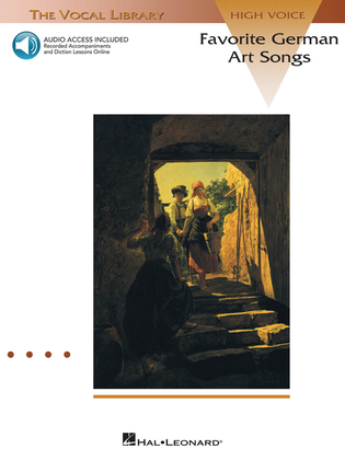 Book cover for Favorite German Art Songs – Volume 1