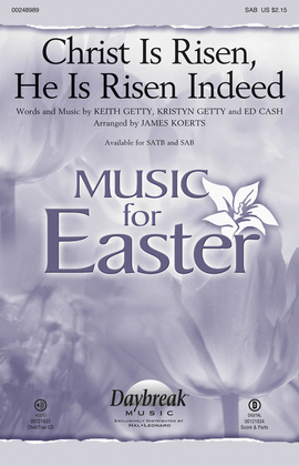Book cover for Christ Is Risen, He Is Risen Indeed
