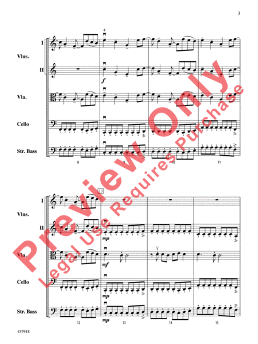 Starlight String Orchestra scores gallery preview page 4
