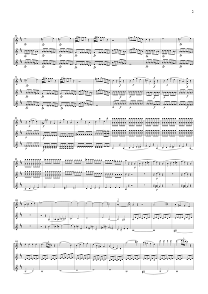 3 Violins Mozart Le nozze di Figaro Overture