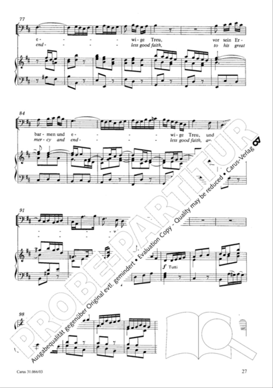 Be joyful, you Christians (Erfreut euch, ihr Herzen) ATB scores gallery preview page 28