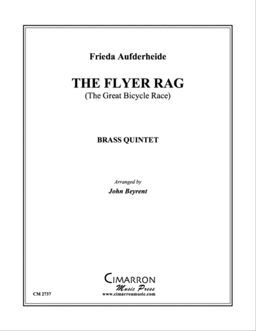 The Flyer Rag Brass Quintet scores gallery preview page 1