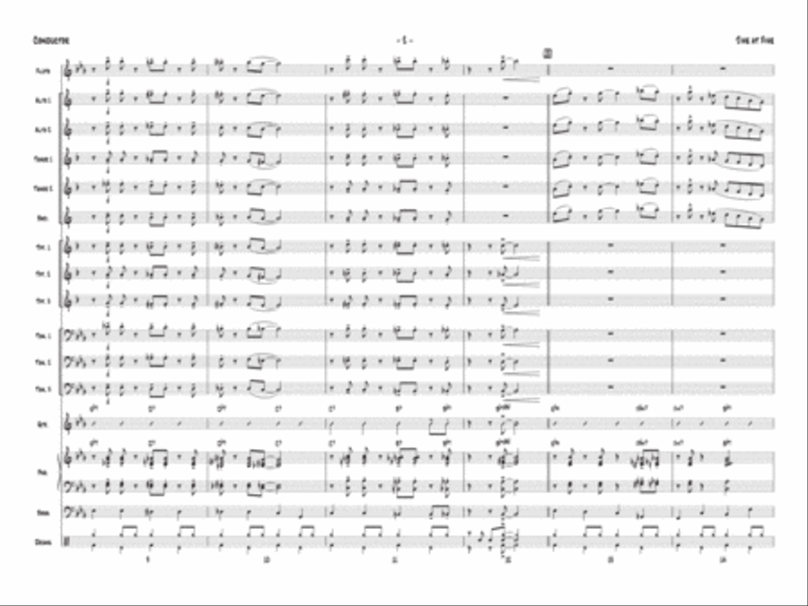Jive at Five Jive at Five Jazz Ensemble scores gallery preview page 3