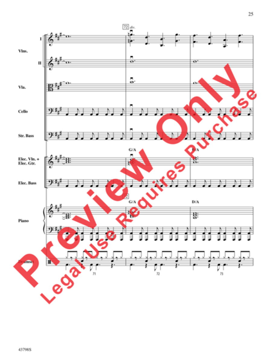 Siberian Sleigh Ride Siberian Sleigh Ride String Orchestra scores gallery preview page 19