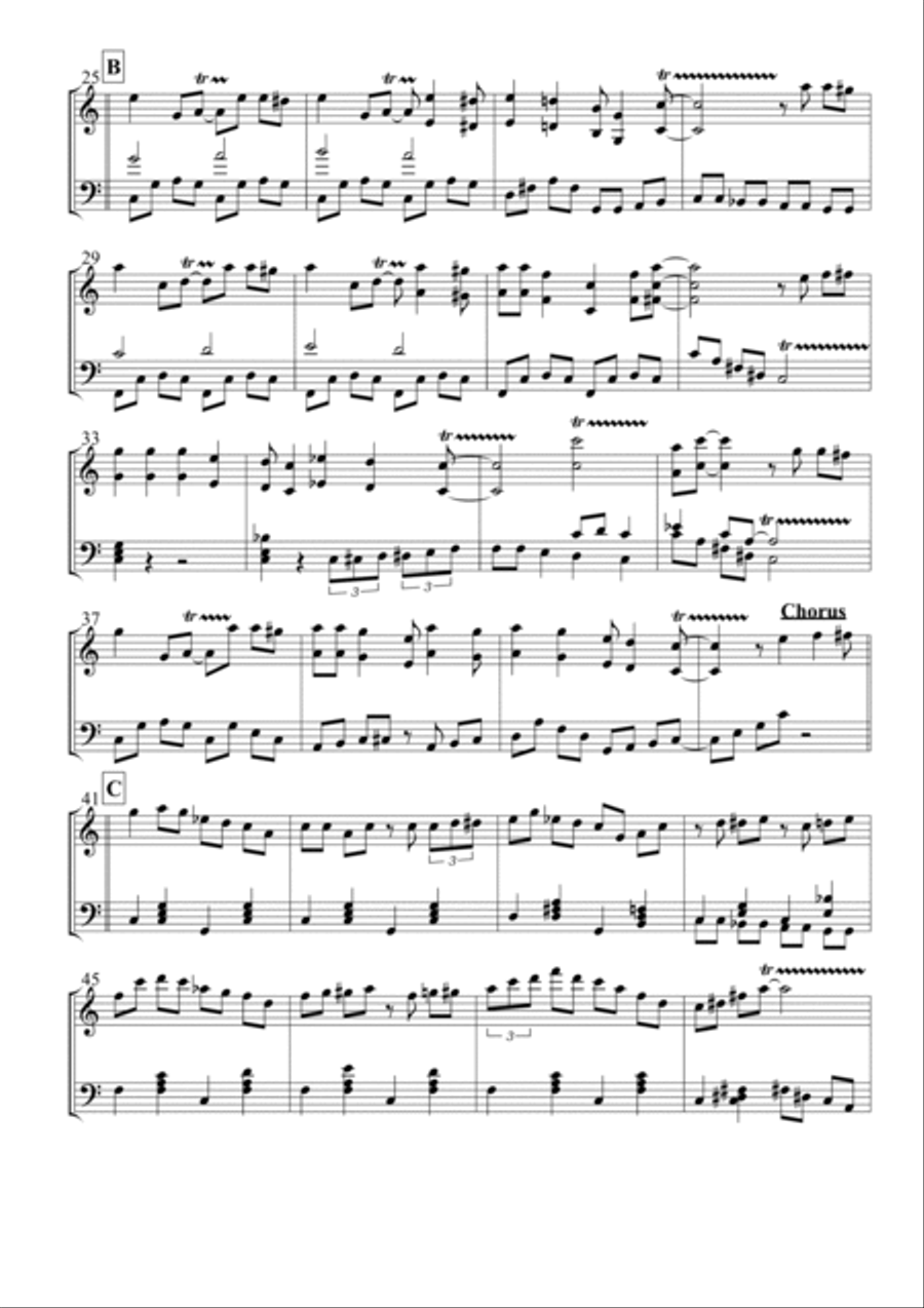 Alexander's Ragtime Band Alexander's Ragtime Band Percussion Ensemble scores gallery preview page 3
