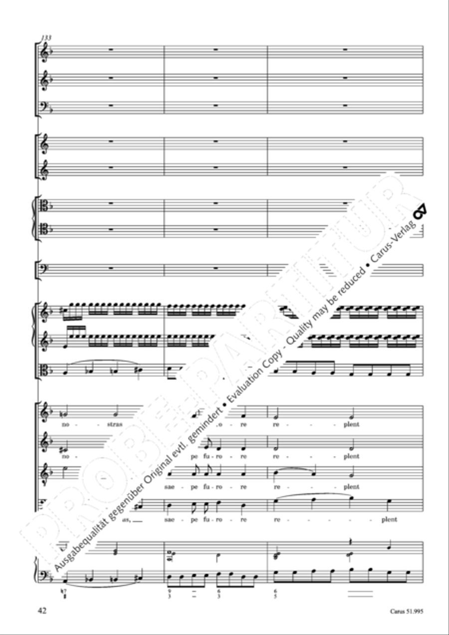 Insanae et vanae curae 4-Part scores gallery preview page 43