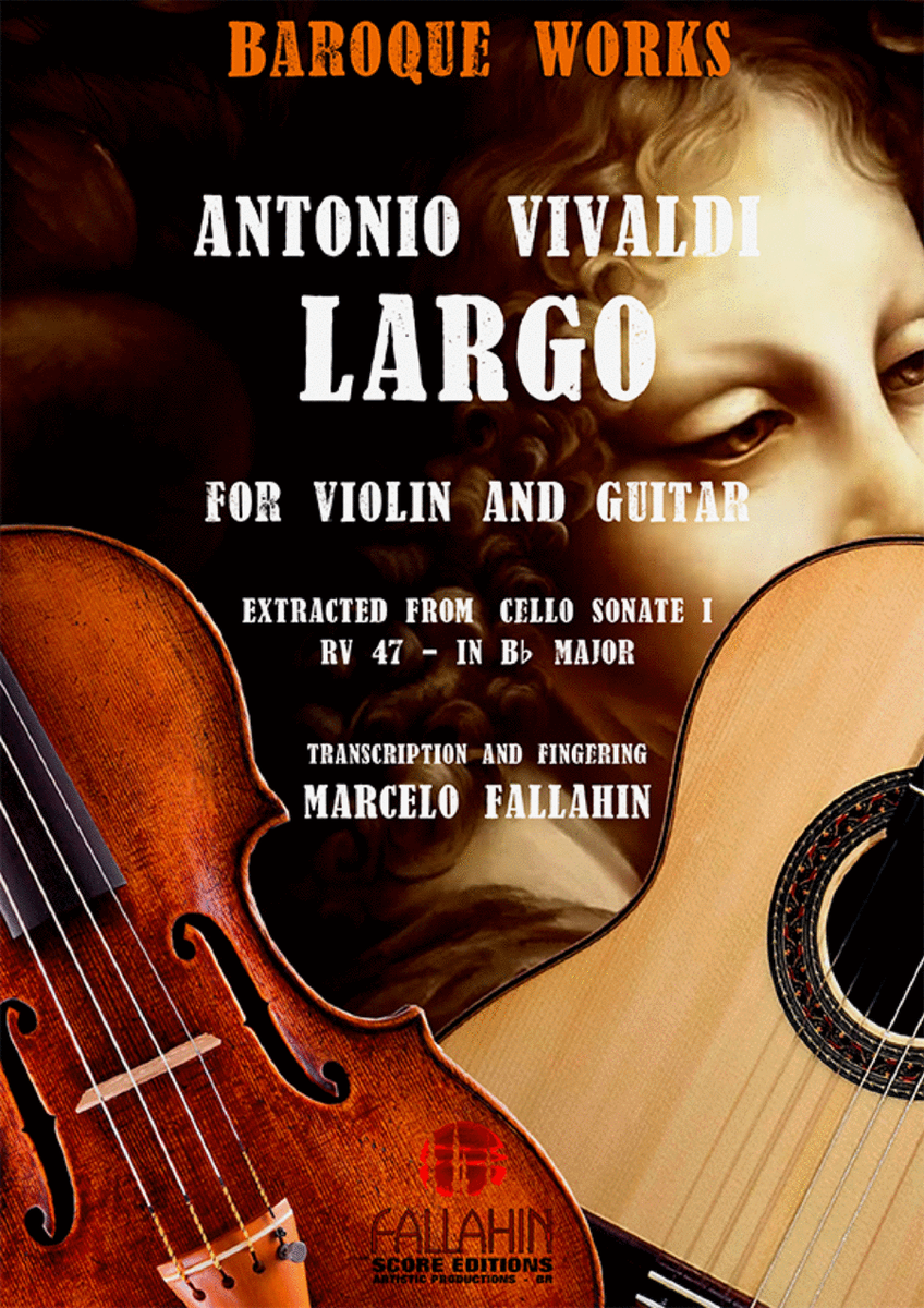 LARGO (SONATE I - RV 47) - ANTONIO VIVALDI - FOR VIOLIN AND GUITAR image number null