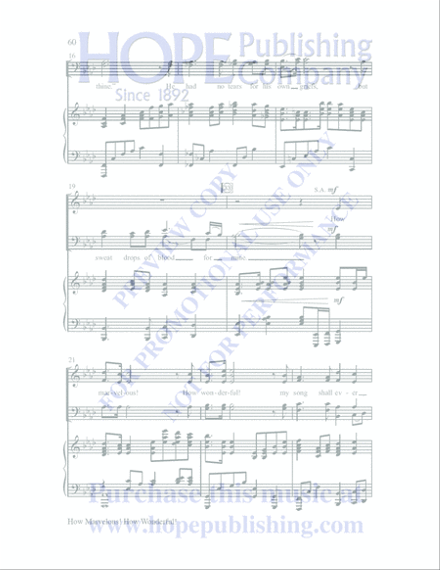 My Savior's Love My Savior's Love Listening CD scores gallery preview page 62