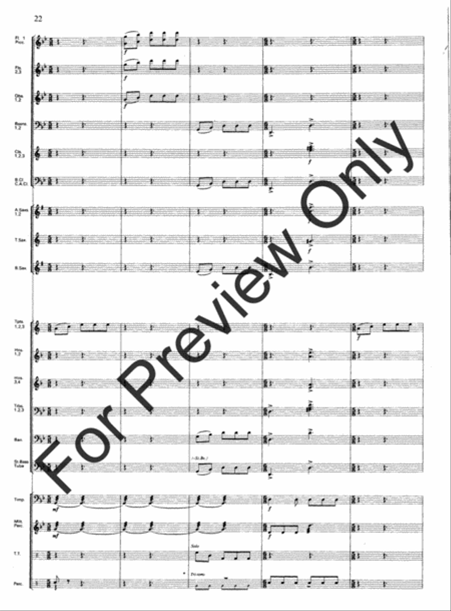 Emmanuel Variants Concert Band scores gallery preview page 24
