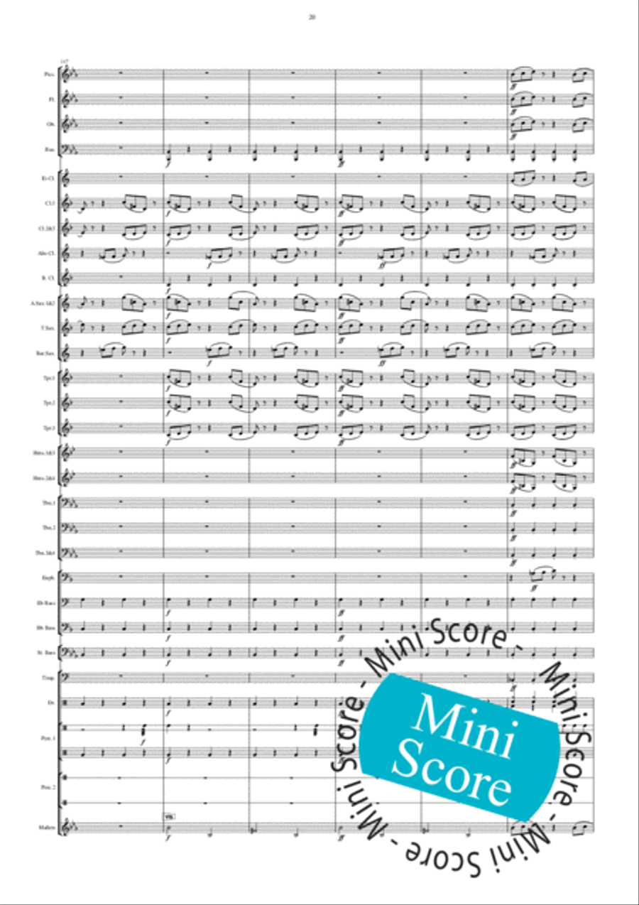 Car Concert Band scores gallery preview page 24