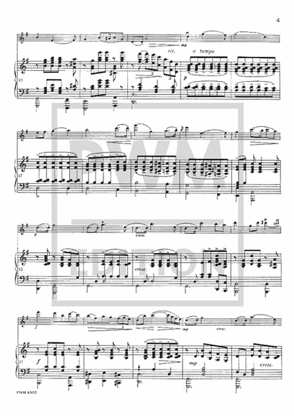 Melody - from Op. 16