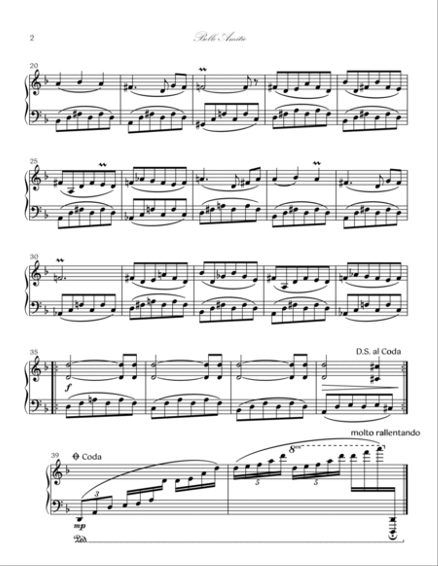 LE PIANO- A Collection of 16 Pieces Piano Solo scores gallery preview page 5