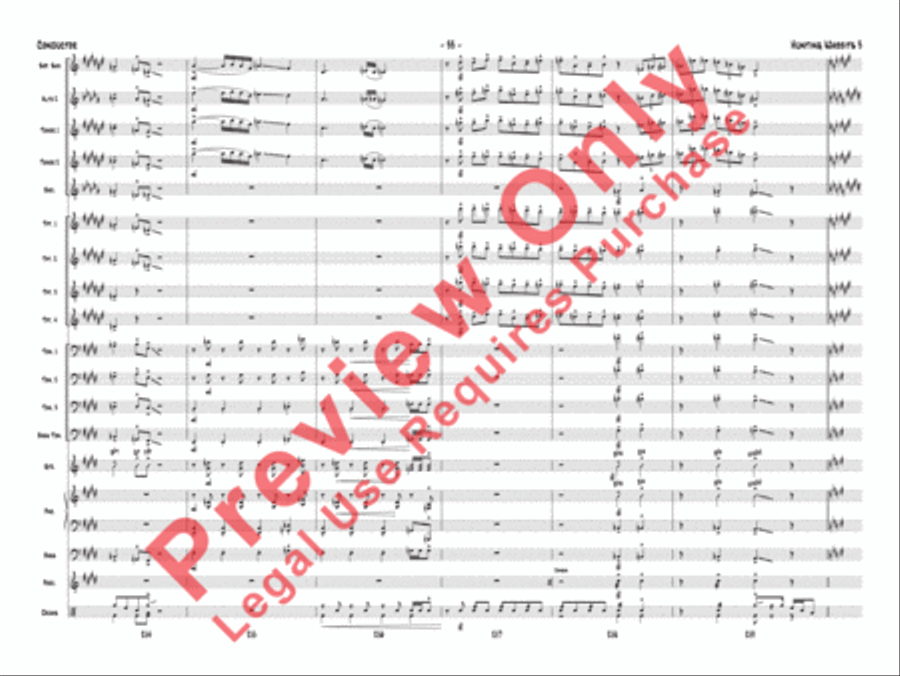Hunting Wabbits 3 (Get Off My Lawn) Jazz Ensemble scores gallery preview page 36