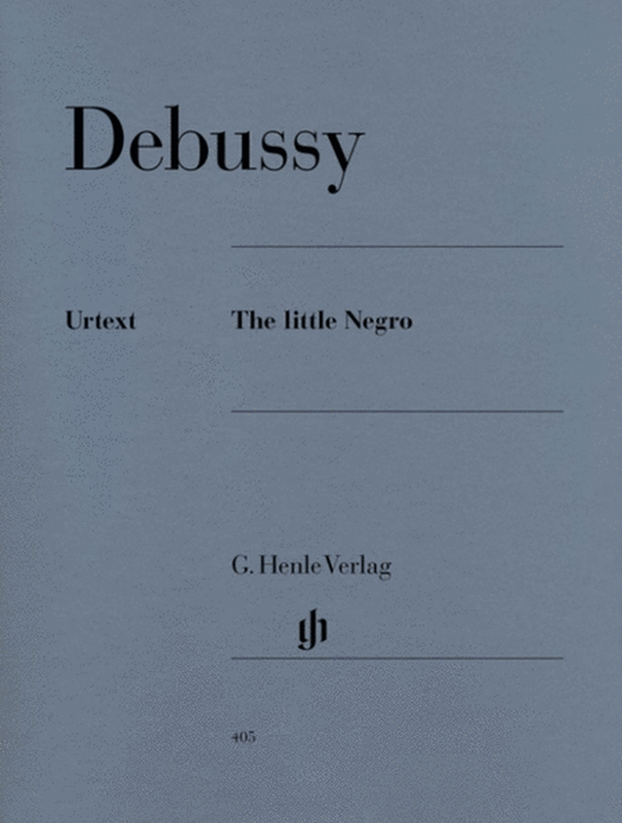 Debussy - Little Negro Piano Urtext