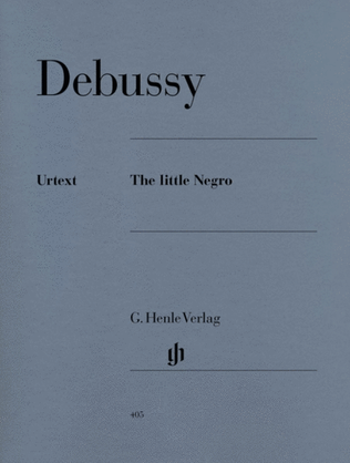 Book cover for Debussy - Little Negro Piano Urtext