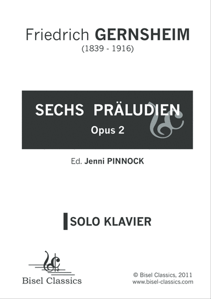 Sechs Praludien, Opus 2 Sechs Praludien, Opus 2 Piano Solo scores gallery preview page 3