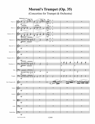 Moroni's Trumpet (Concertino for Trumpet and Orchestra)