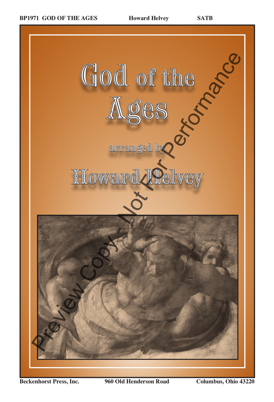 God of the Ages 4-Part scores gallery preview page 2