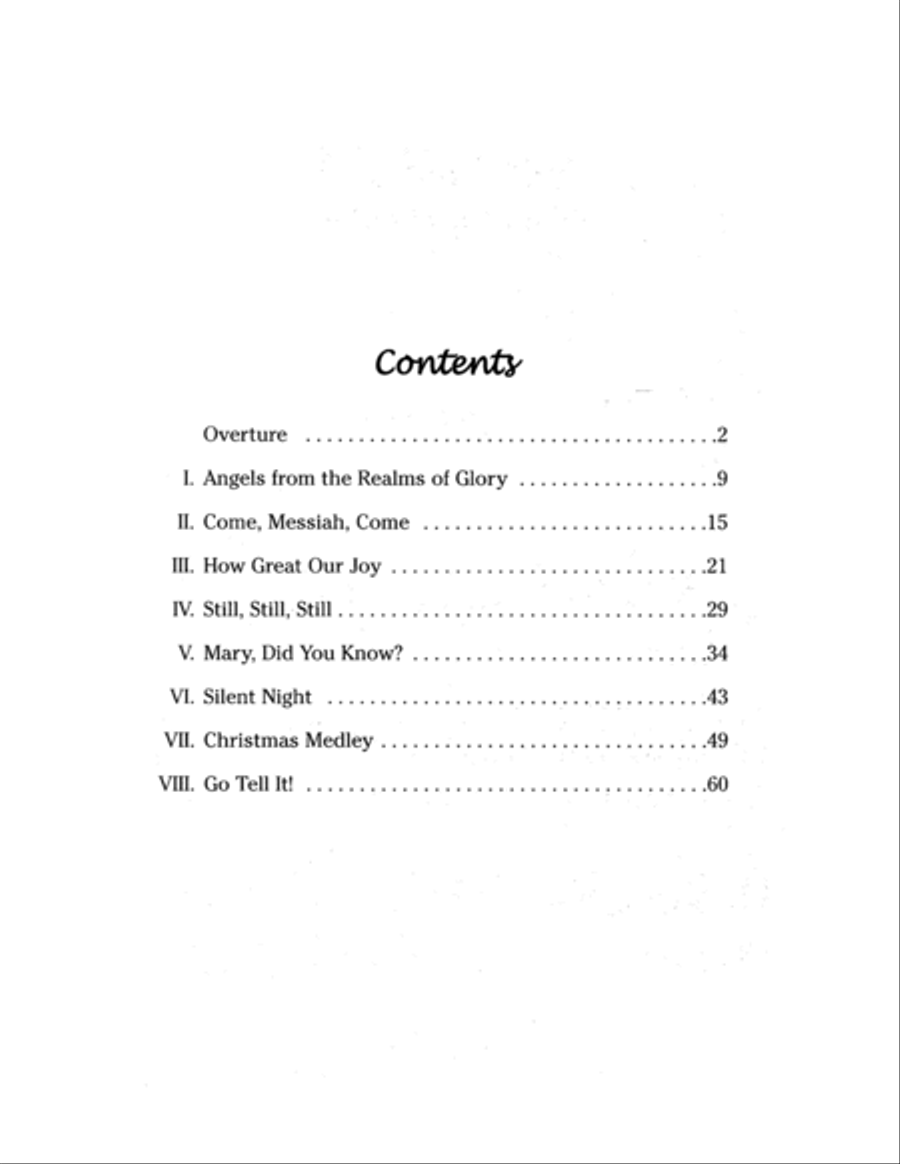 Go Tell It 4-Part scores gallery preview page 4