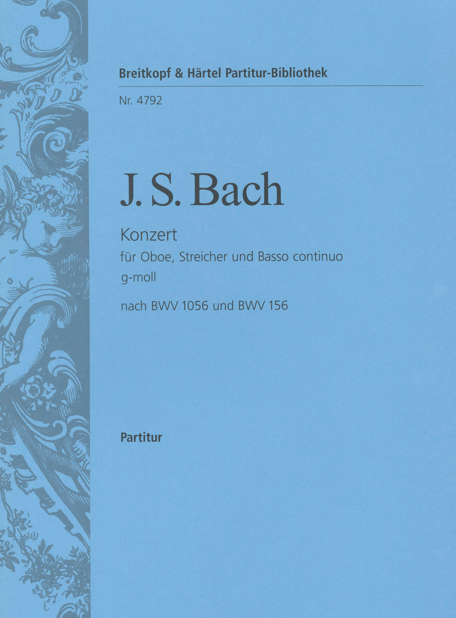 Oboe Concerto in G minor Oboe Concerto in G minor Orchestra scores gallery preview page 1
