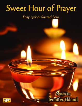 Book cover for Sweet Hour of Prayer (Easy Lyrical Piano)
