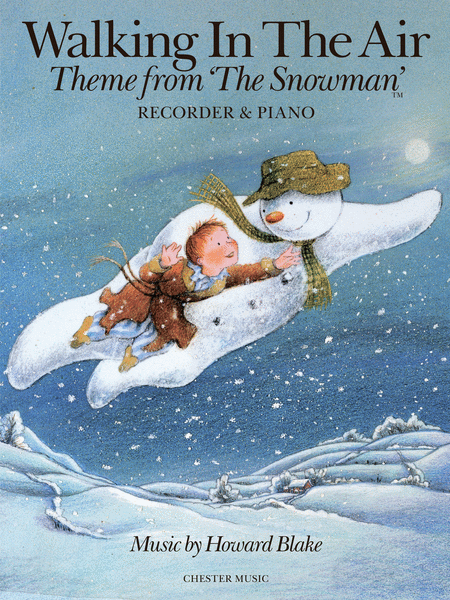 Walking In The Air (The Snowman) Recorder/Piano