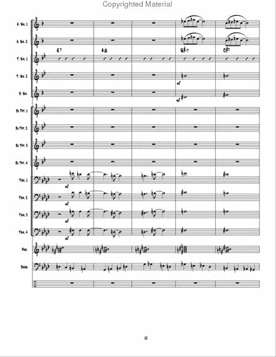 All Things Frank Jazz Ensemble scores gallery preview page 11
