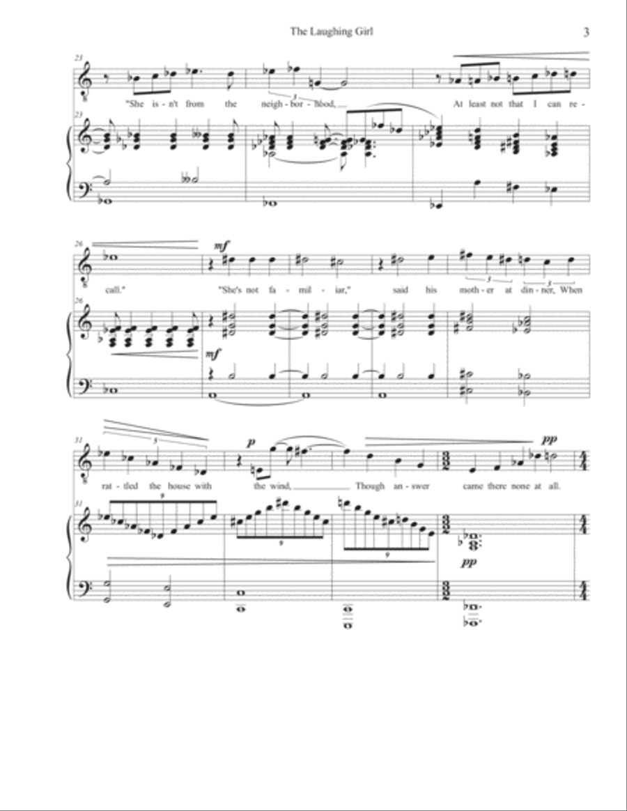 Songs for Halloween (Complete Set) High Voice scores gallery preview page 6