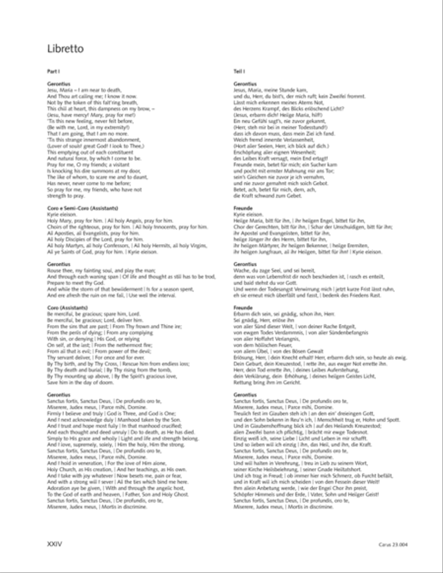 The Dream of Gerontius Divisi scores gallery preview page 19