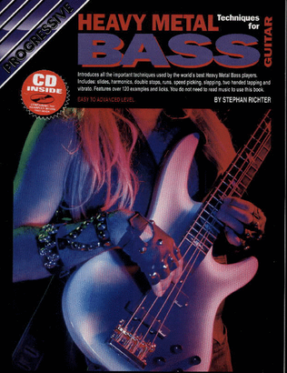 Progressive Heavy Metal Bass Technique (Book/CD)