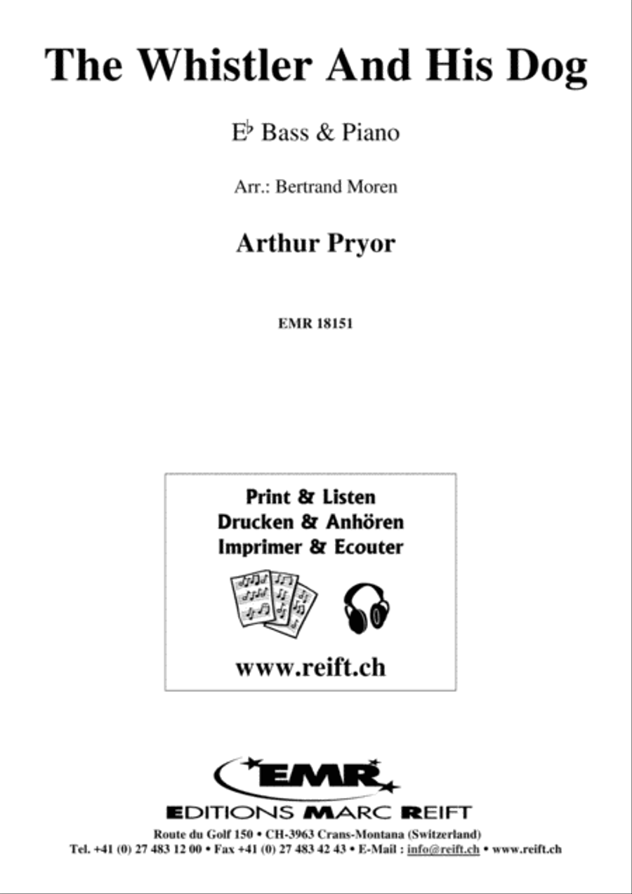 The Whistler And His Dog The Whistler And His Dog Voice Solo scores gallery preview page 2