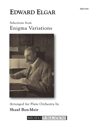 Book cover for Selections from Enigma Variations for Flute Orchestra
